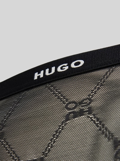 HUGO Slip mit elastischem Label-Bund Modell 'Sporty' Black 2