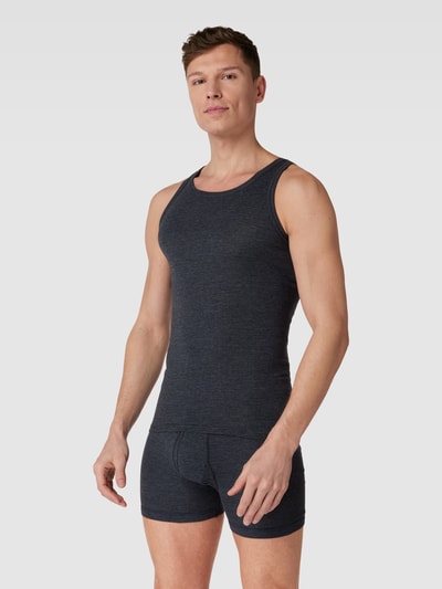 Götzburg Wäsche Tanktop met streepmotief Marineblauw - 4