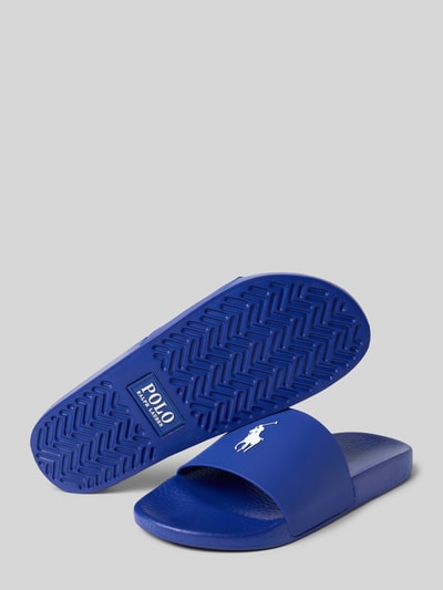 Polo Ralph Lauren Slides mit Logo-Print Royal 4