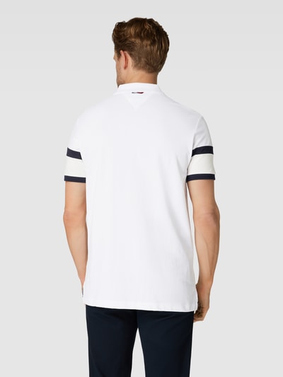 Tommy Hilfiger Poloshirt im Colour-Blocking-Design Weiss 5