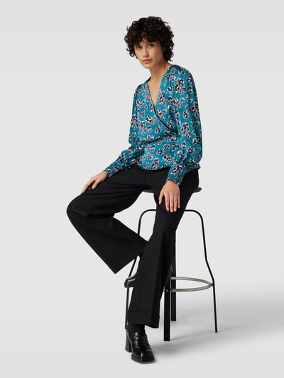 THE KOOPLES Blouse met all-over print Felroze - 1