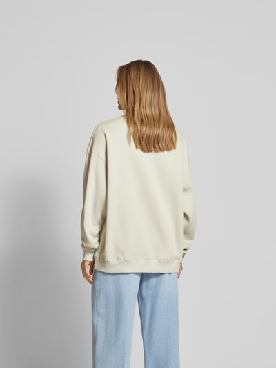 OH APRIL Oversized Sweatshirt mit Stehkragen Hellgruen 5