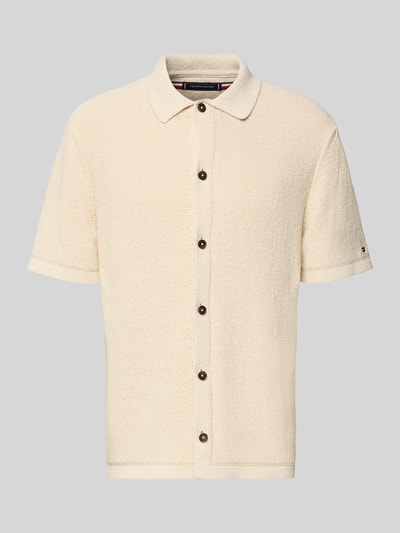 Tommy Hilfiger Regular Fit Freizeithemd aus Bio-Baumwoll-Mix Sand 2