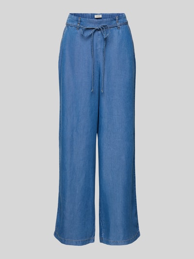 b.young Wide Leg Jeans mit Bindegürtel Modell 'KOSMO' Dunkelblau 2
