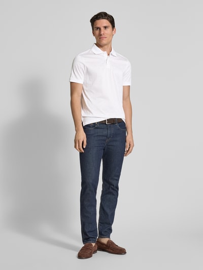 Tommy Hilfiger Regular Fit Poloshirt aus reiner Baumwolle Ecru 1