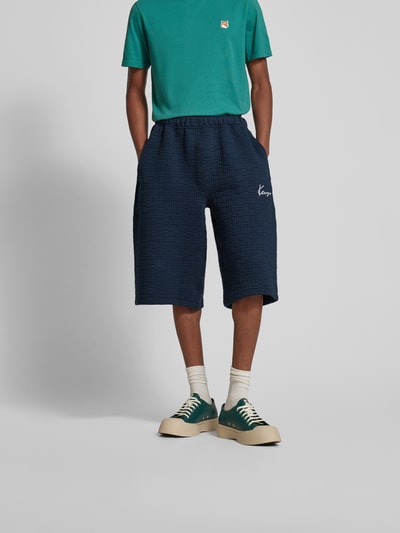 Kenzo Sweatshorts mit elastischem Bund Marine 4