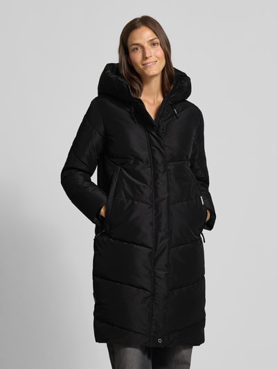 khujo Steppmantel mit Kapuze Modell 'JANGE' Black 4