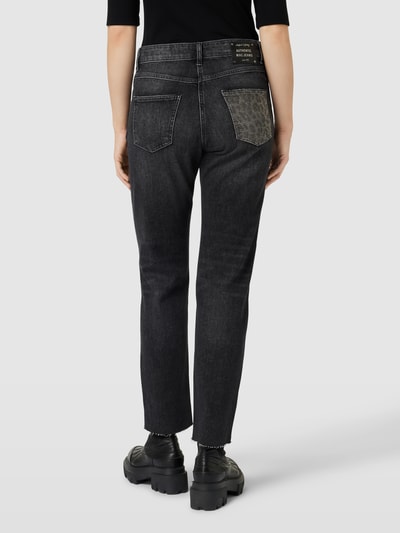 MAC Jeans mit asymmetrischem Bund Dunkelgrau 5