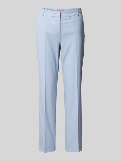 Christian Berg Woman Selection Regular Fit Stoffhose mit Bügelfalten Hellblau 2