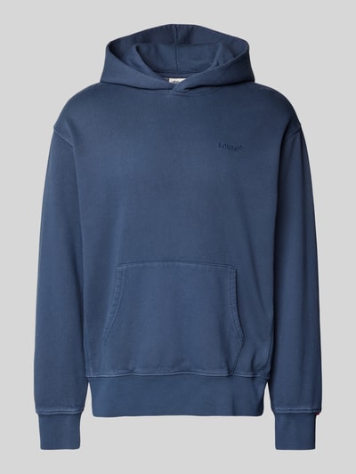 Levi's® Hoodie mit Label-Stitching Jeansblau 2