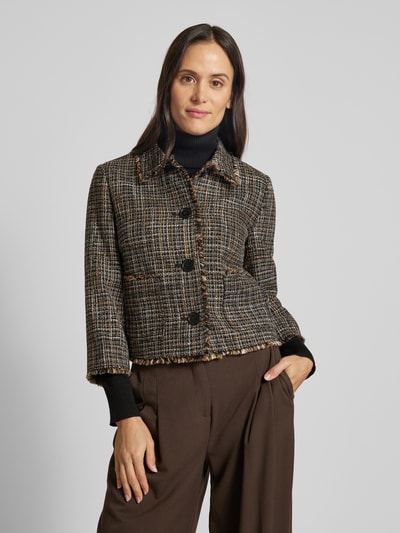 Betty Barclay Blazer mit Fransen und 3/4-Arm Black 4