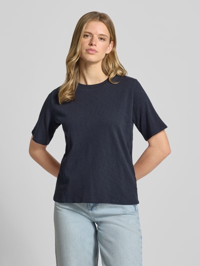 Marc O'Polo DENIM Regular Fit T-Shirt aus reiner Baumwolle  Marine 4