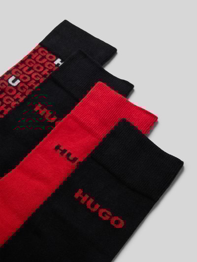 HUGO Socken im 4er-Pack Modell 'TORTUGA' Black 2