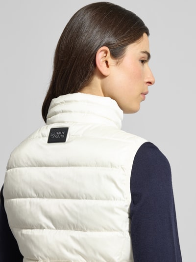 NAUTGÅRD Steppweste mit Stehkragen Offwhite 6