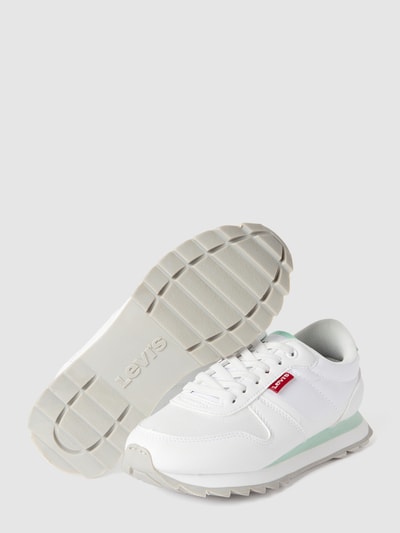 Levi's® Sneakers met labeldetails, model 'ALEX' Wit - 3