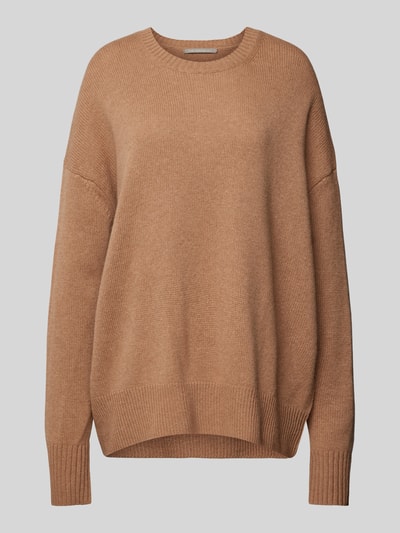 (The Mercer) N.Y. Gebreide pullover van kasjmier met ronde hals Camel gemêleerd - 2