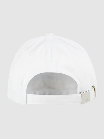 CK Calvin Klein Cap aus Bio-Baumwolle  Weiss 2