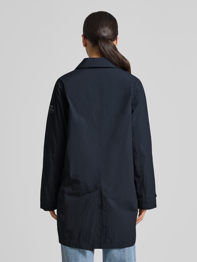 ECOALF Jack met platte kraag model 'VERNE' Donkerblauw - 5