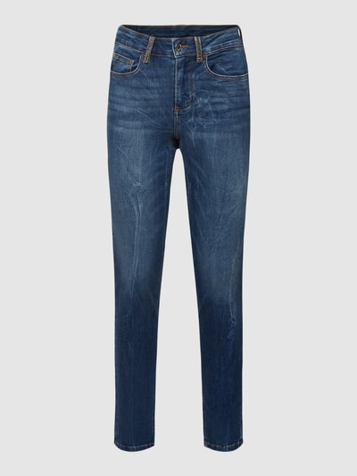 Liu Jo White Slim Fit Jeans mit Stretch-Anteil Modell 'B.UP DIVINE' Dunkelblau 2