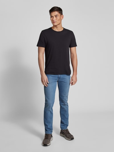 Brax Straight Fit Jeans mit Stretch-Anteil Modell 'CADIZ' Hellblau 1