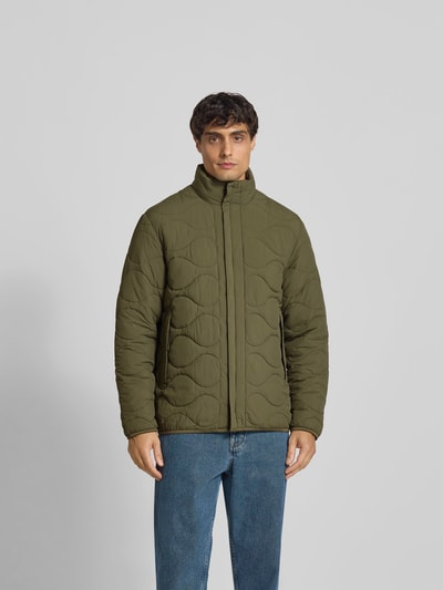 Closed Jacke mit Stehkragen Oliv 4