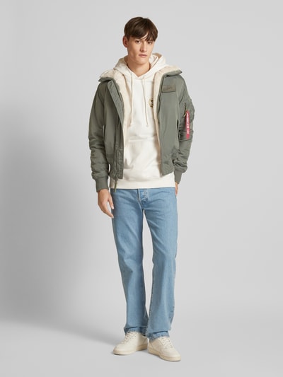 Alpha Industries Bomberjacke mit Oliv 1