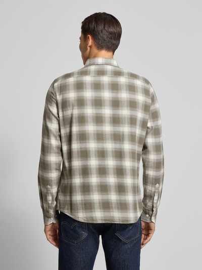 MAERZ Muenchen Vrijetijdsoverhemd met knoopsluiting Middengrijs - 5