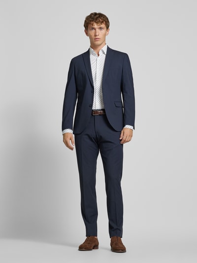 BOSS Slim fit zakelijk overhemd met kentkraag, model 'Hank' Wit - 1