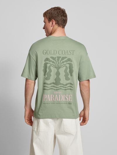 Jack & Jones T-Shirt mit Label-Print Mint 5