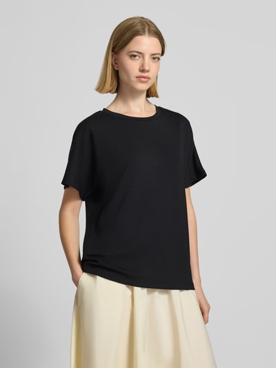 Soyaconcept t-shirt z okrągłym dekoltem model 'BANU' BLACK 4