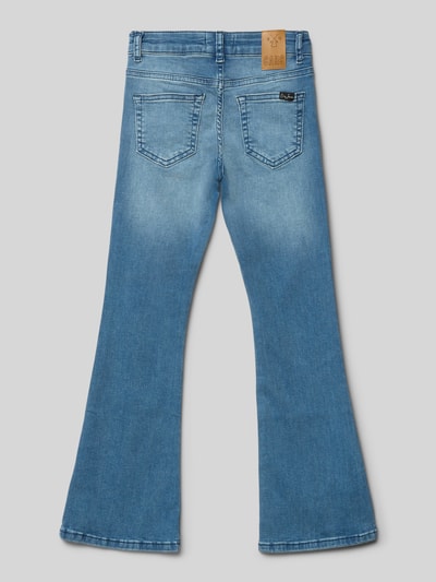 CARS JEANS Flared Jeans mit 5-Pocket-Design Modell 'Veronique' Blau 3