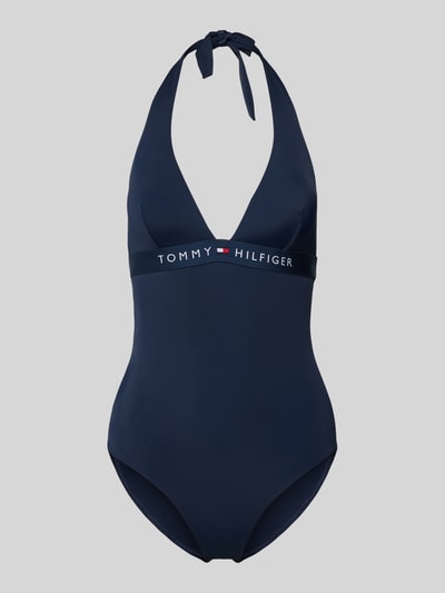 TOMMY HILFIGER Badpak met halter Marineblauw - 1