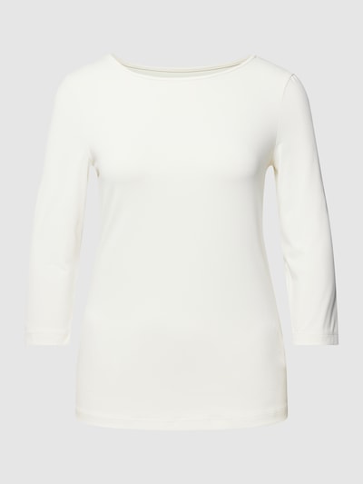 Christian Berg Woman Blusenshirt mit Rundhalsausschnitt Offwhite 2