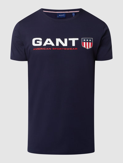 Gant T-Shirt mit Logo-Print  Marine 2