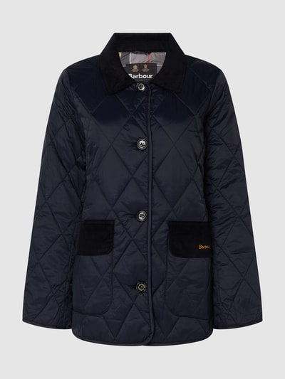 Barbour Steppjacke mit Umlegekragen Modell 'BRAGAR QUILT' Marine 1