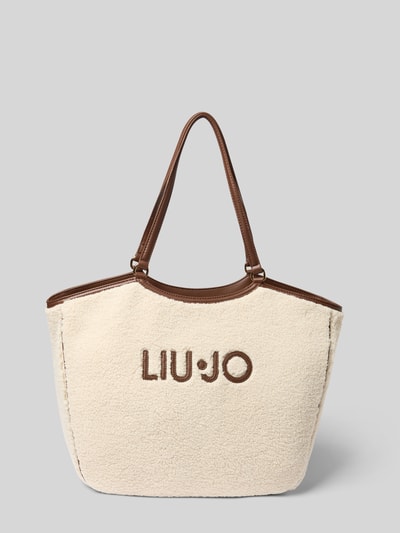 Liu Jo White Shopper aus Teddyfell Modell 'FERIELLE' Offwhite 1