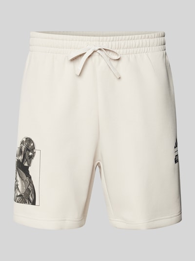 ADIDAS SPORTSWEAR Sweatshorts mit elastischem Bund Beige 1