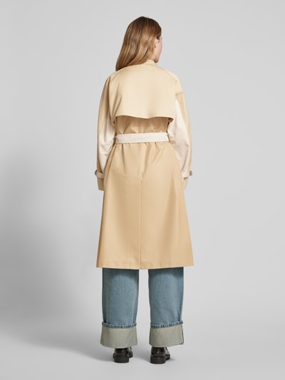 Weekend Max Mara Trenchcoat mit Taillengürtel Modell 'CANASTA' Sand 5