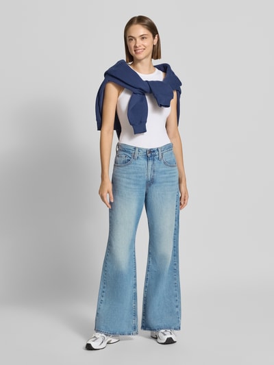Levi's® Wide & Loose Fit Jeans aus reiner Baumwolle Modell 'CINCH FLARE' Hellblau 1