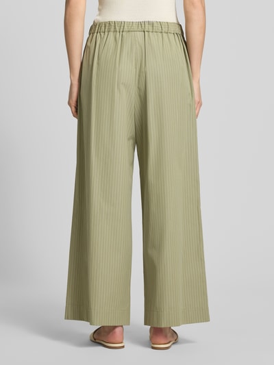 MM Wide Leg Hose mit elastischem Bund Modell 'ARLEY' Khaki 5