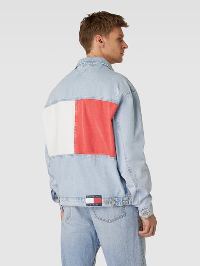 Tommy Jeans Jeansjack met knoopsluiting Lichtblauw - 5