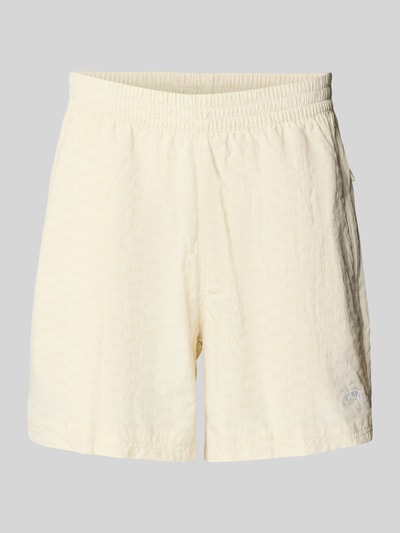 BLKVIS Relaxed fit korte broek met ritszakken Offwhite - 2