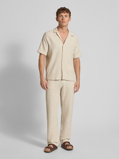 Les Deux Regular Fit Freizeithemd mit Reverskragen Offwhite 1