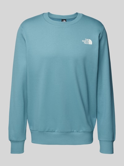 The North Face Sweatshirt mit Label-Print Petrol 2