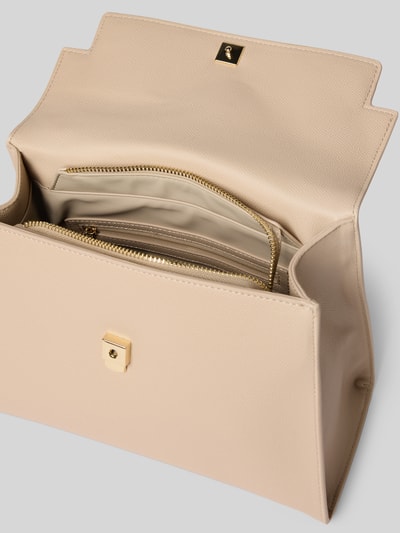 VALENTINO BAGS Handtas in leerlook, model 'FAE' Ecru - 4