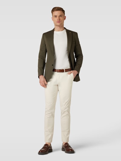 g1920 Slim fit chino met achterzakken, model 'SUBWAY' Kit - 1