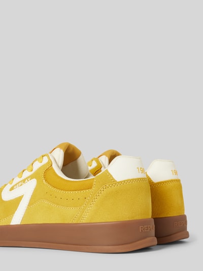 Replay Sneakers met labelpatch, model 'OYZONE COVER' Geel - 2