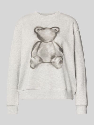 Milano Italy Sweatshirt mit Motiv-Print Anthrazit 2