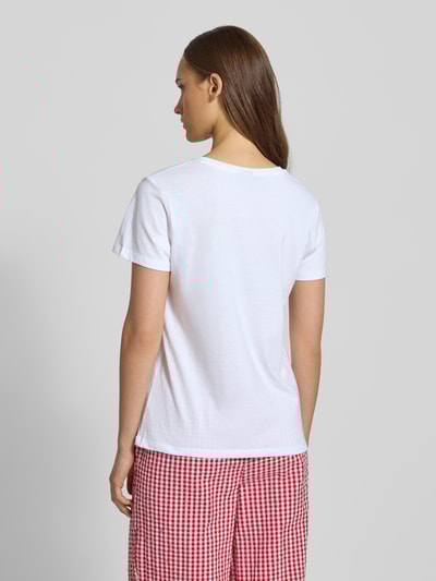 Pieces Zestaw T-shirtów o kroju regular fit z mieszanki bawełny model ‘AMIRA’ Czarny 5