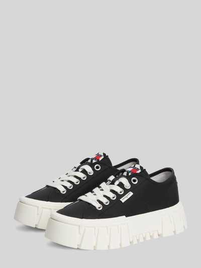 Tommy Jeans Sneaker mit Plateau-Sohle BLACK 1